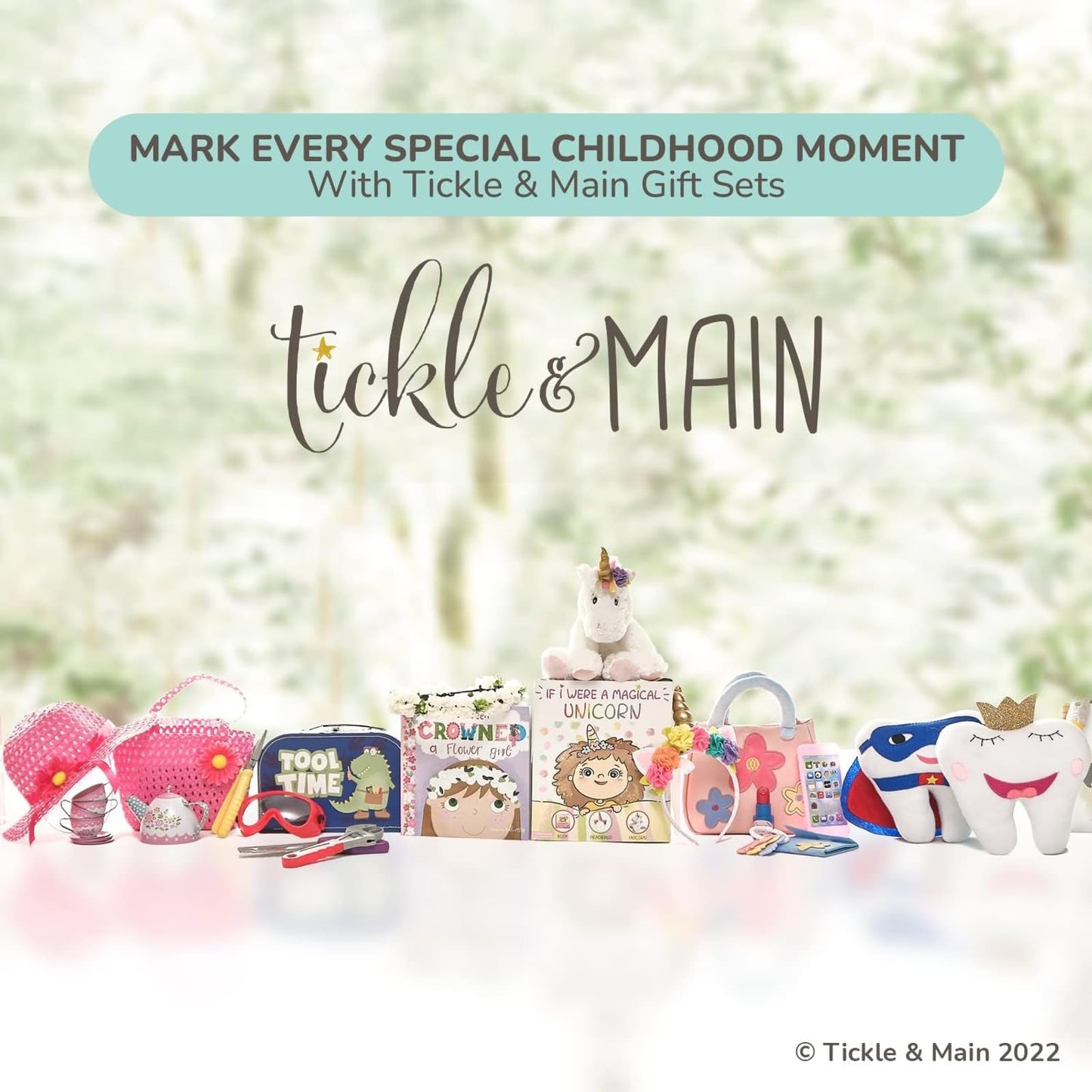 Tickle & Main Noah's Ark Bautismo Regalos para niños Juego de libros y calcetines - 0-12 meses, 4 piezas - Esencial para bautismo y libro de cuentos Combo