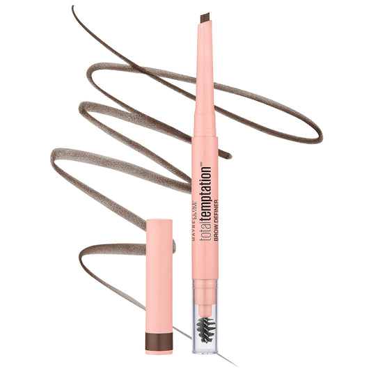 Lápiz para Cejas Maybelline Medium Brown Total Temptation