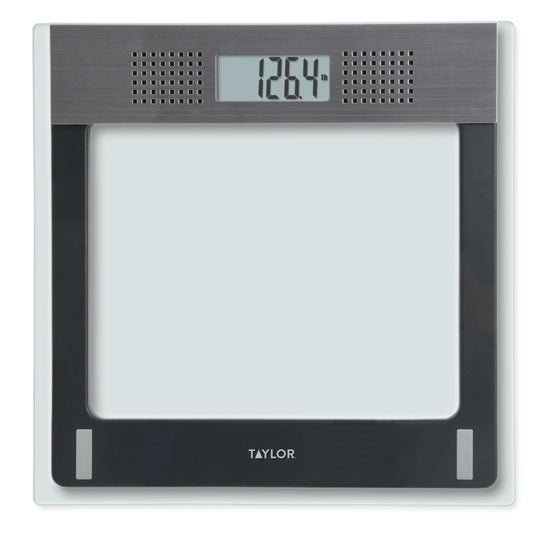 Báscula Electrónica de Vidrio con Voz Taylor Precision Products
