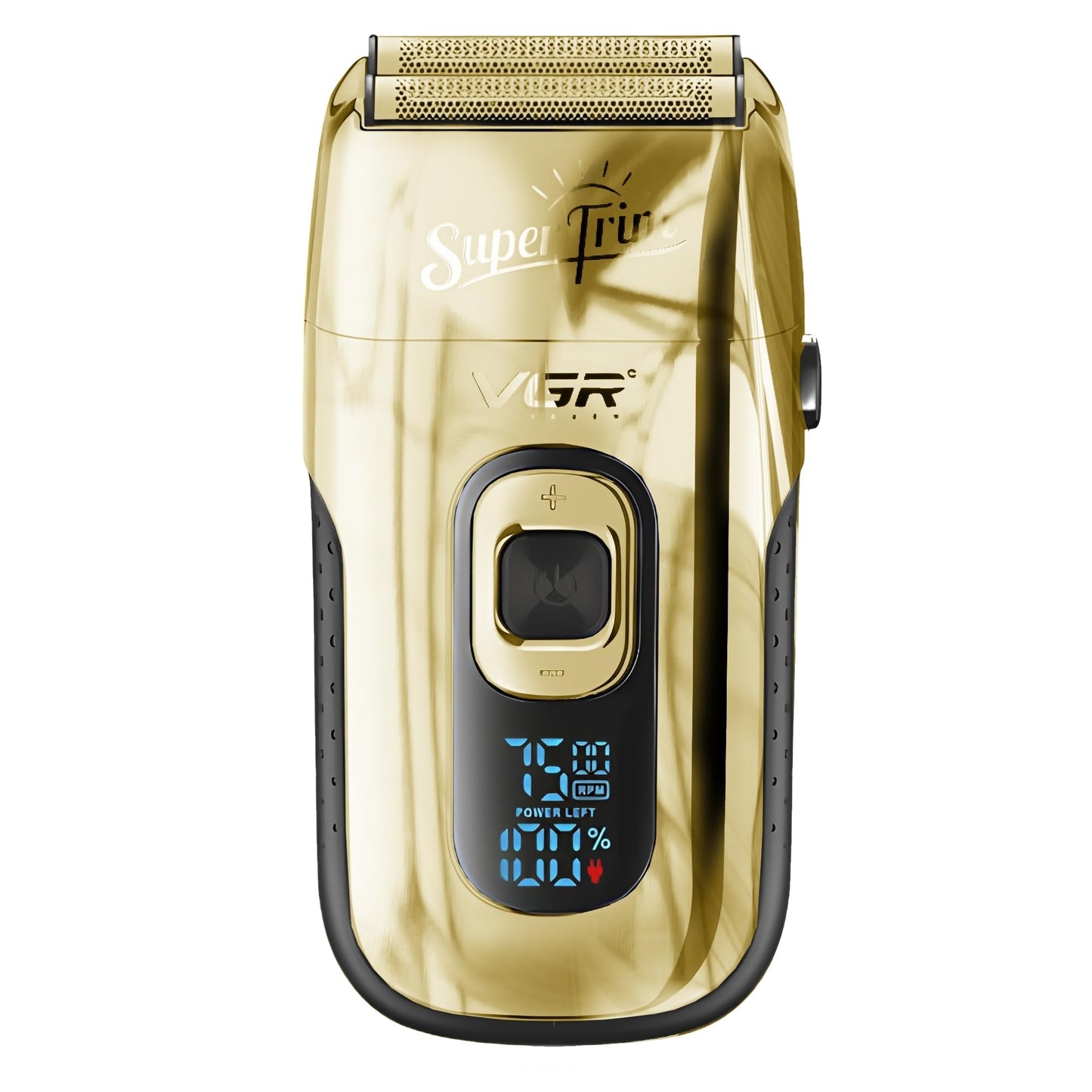 Rasuradora para Hombre Shaver Trimmer VGR V-332, Profesional, Maquina para Cortar Cabello, Barba y Patillas Inalámbrica, Recargable (Dorado)