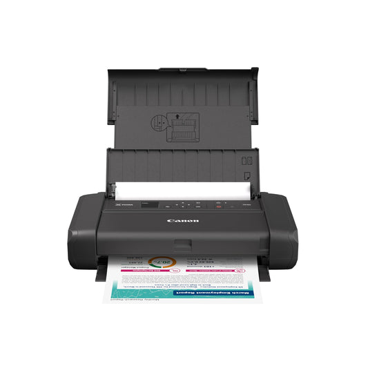 Canon PIXMA TR160 Impresora portátil inalámbrica, Bandeja de Papel de 50 Hojas y visualización de 1.44"