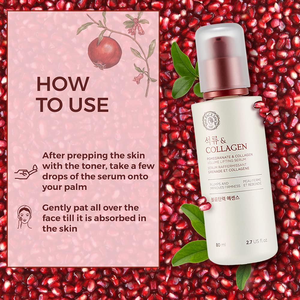 THE FACE SHOP Pomegranate & Collagen Volume Lifting Serum
