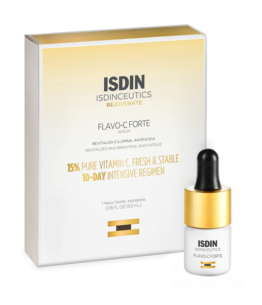 ISDIN 690021507 Isdinceutics Flavo-C Forte, Sérum Facial Antioxidante 5.3ml