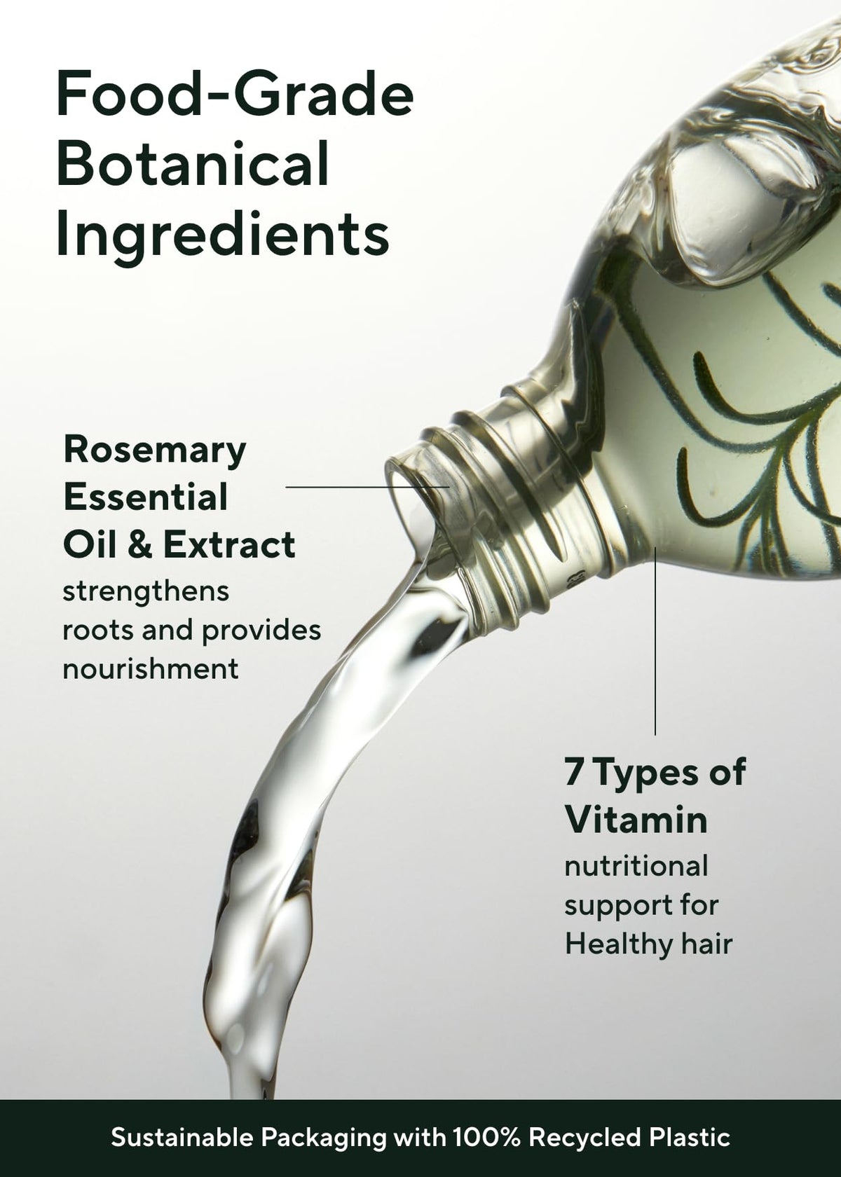 AROMATICA - Spray capilar de romero para raíces con extractos botánicos 100 ml