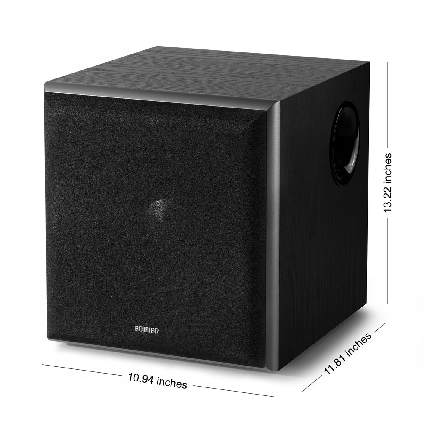 Edifier Subwoofer Activo T5 de 70W RMS con bocina de 8 Pulgadas y Bass Reflex