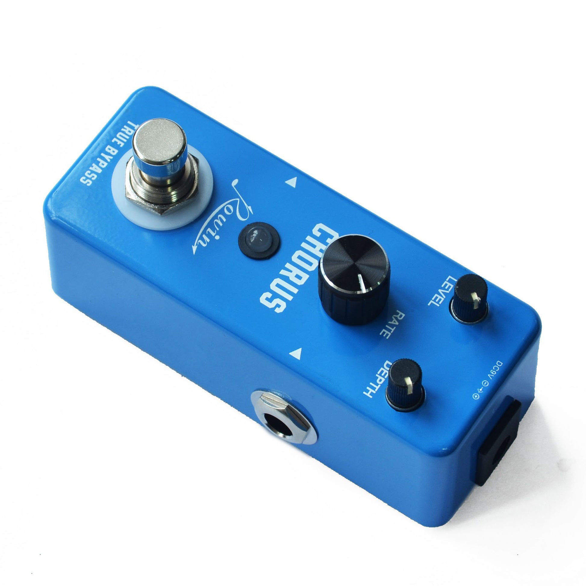 Pedal de Efectos Rowin Chorus analógico para Guitarra Eléctrica y Bajo