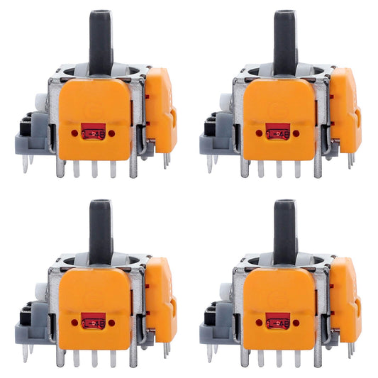 Ikpek - Juego de 4 joysticks de efecto salón de repuesto para driver DualSense PS5, sensor analógico 3D para rueda de pulgar de repuesto para driver PlayStation 5