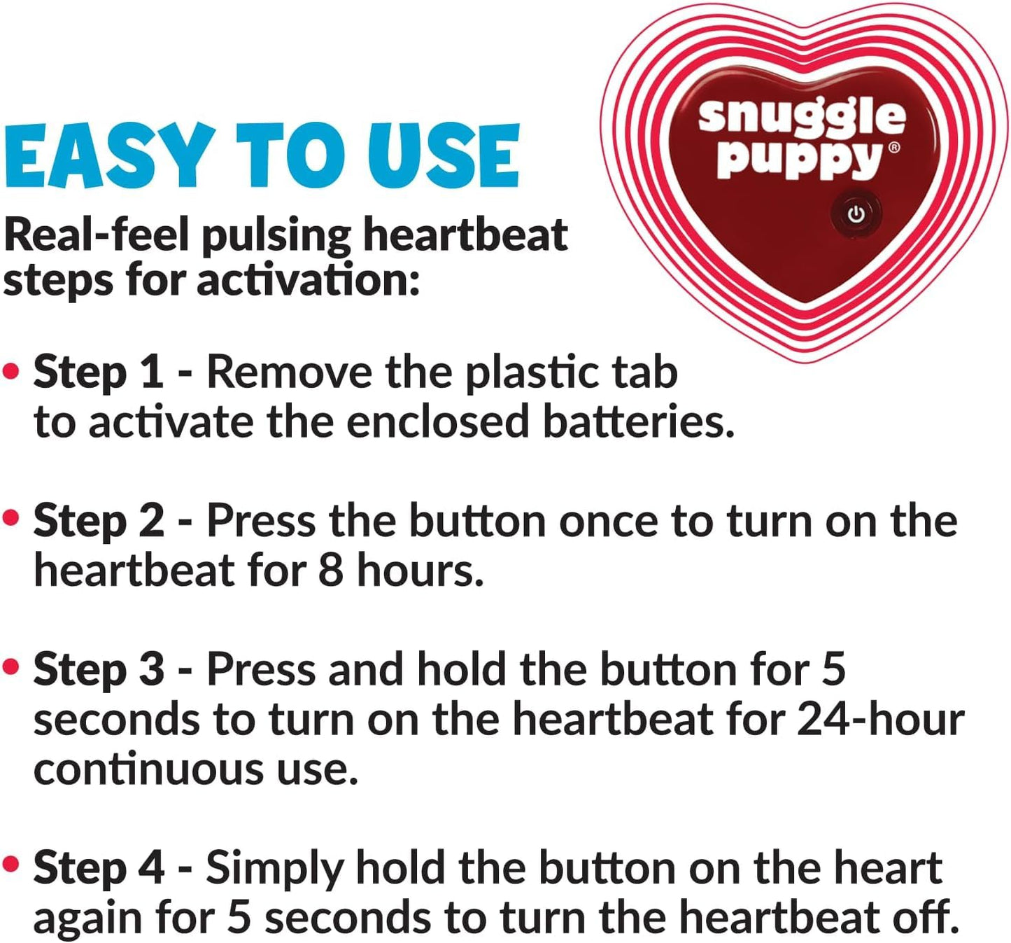 Juguete Conductual Snuggle Puppy Smart Pet Love Beige