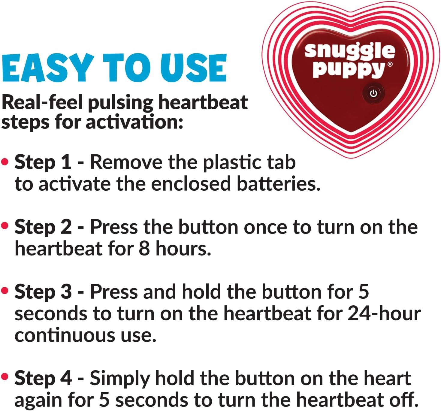 Juguete Conductual Snuggle Puppy Smart Pet Love Beige