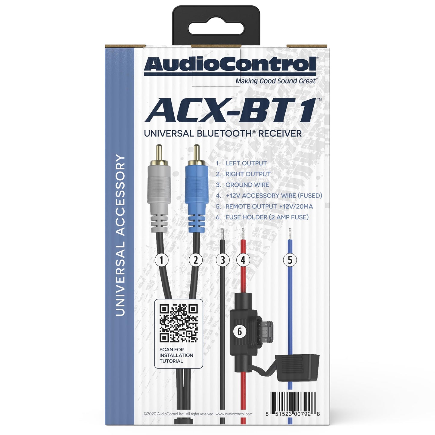 AudioControl Streamer Bluetooth para todas las estaciones ACX-BT1