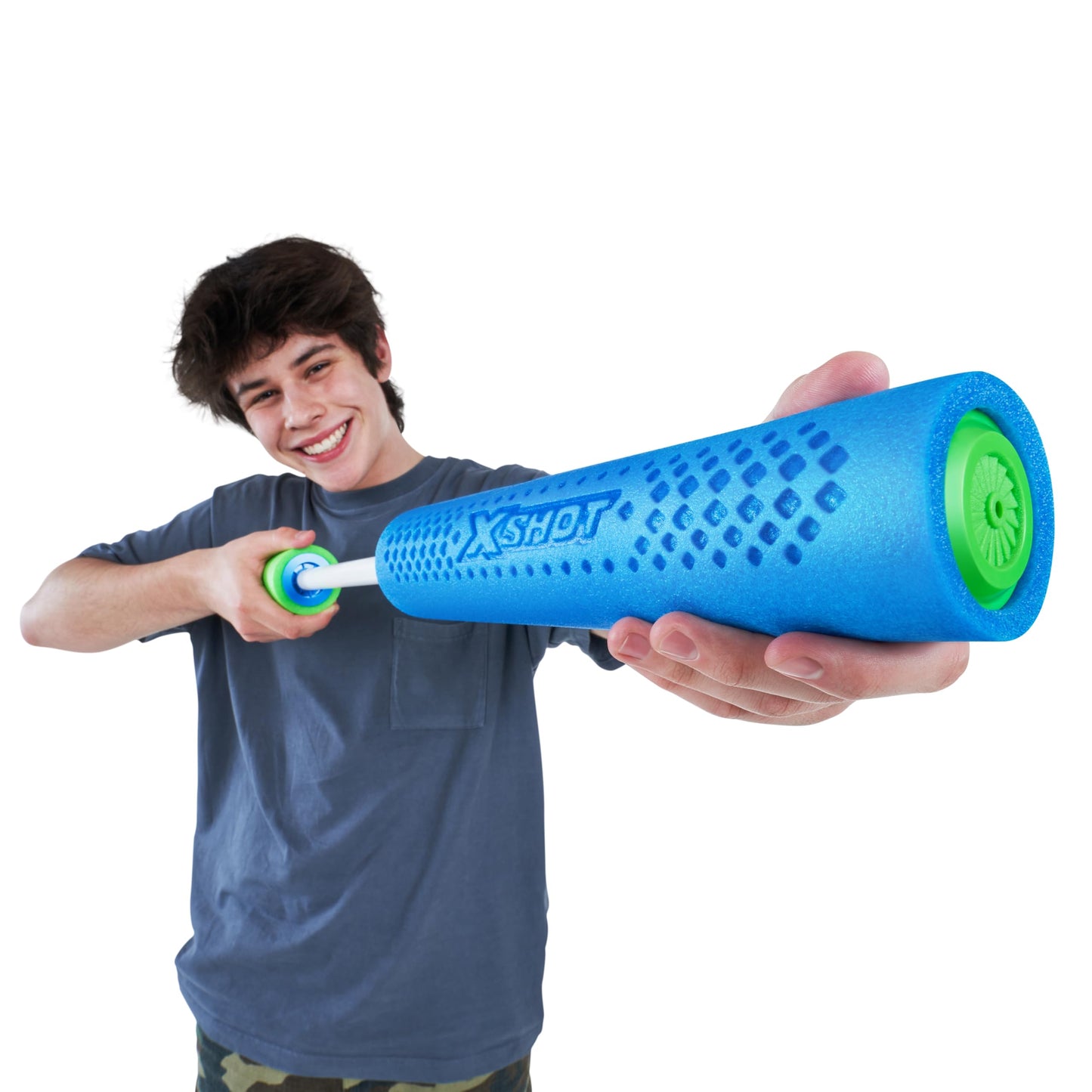Blaster de Agua X-Shot Azul Serie 1 de Espuma