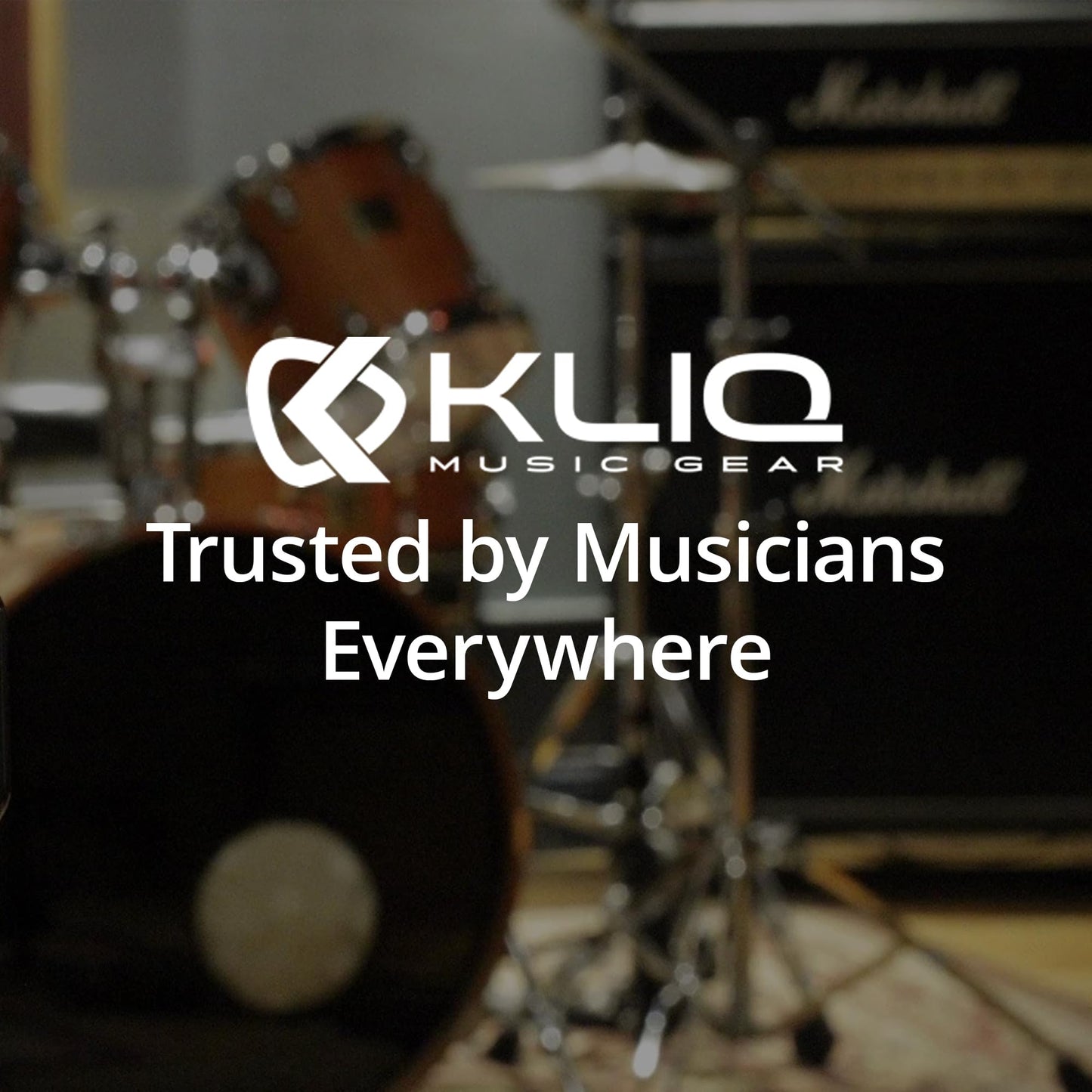 KLIQ TinyTune Pro - Pedal sintonizador de escenario para guitarra y bajo con cambio de derivación verdadero, calibración de tono y afinación plana (se requiere fuente de alimentación)