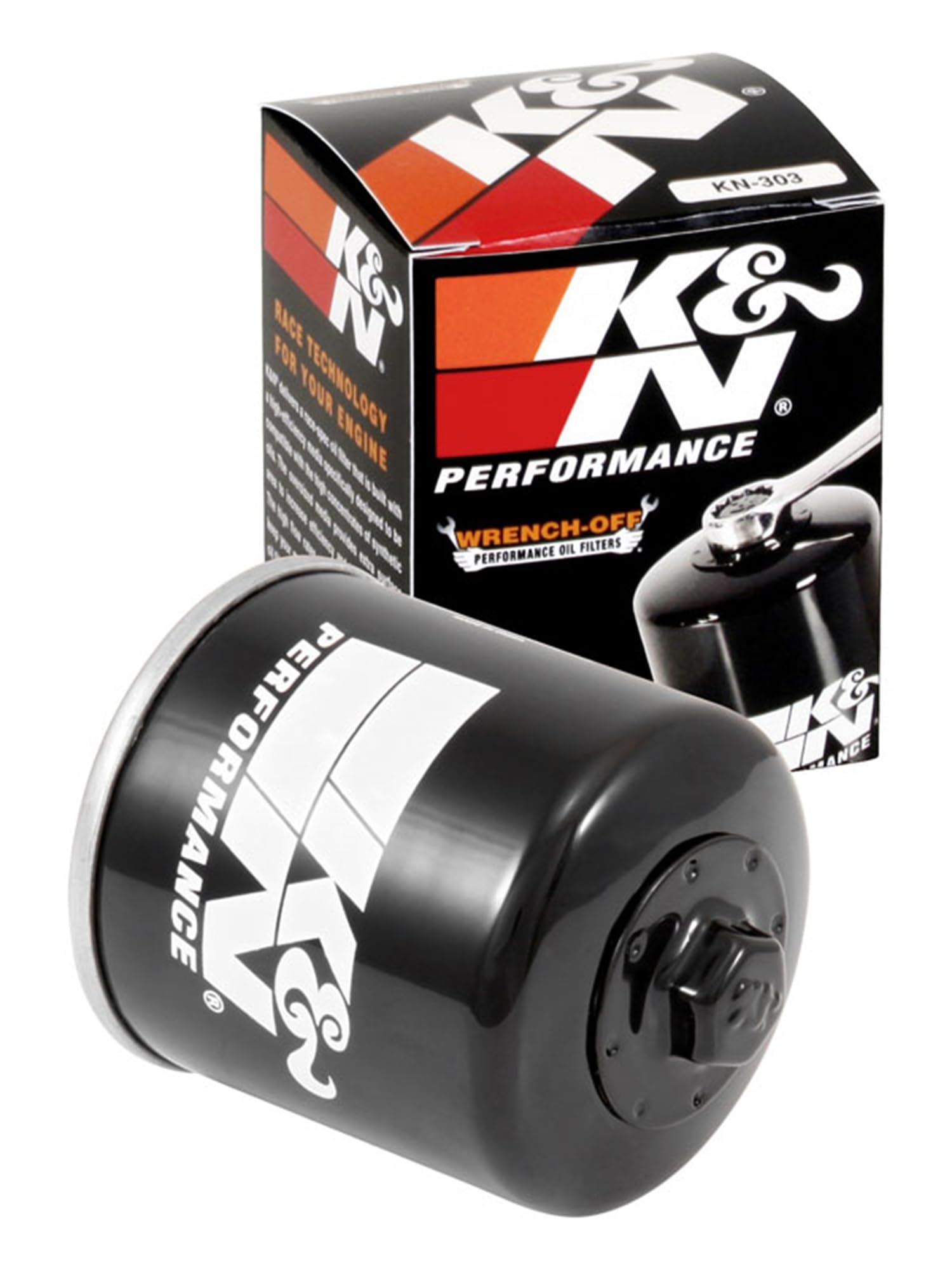 Filtro de Aceite K&N KN-303 Powersport Canister Moto