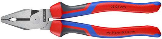 Knipex Alicates combinados de alto apalancamiento de 9 pulgadas, agarre cómodo