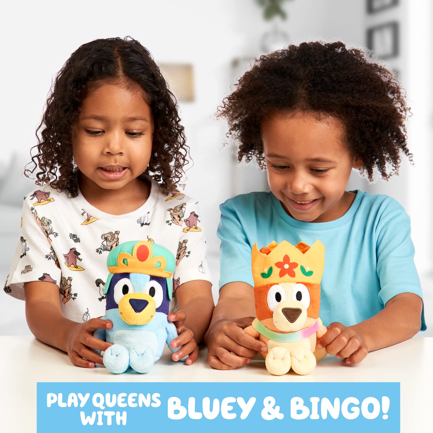 Bluey Friends - Paquete de Peluche Royal Bingo