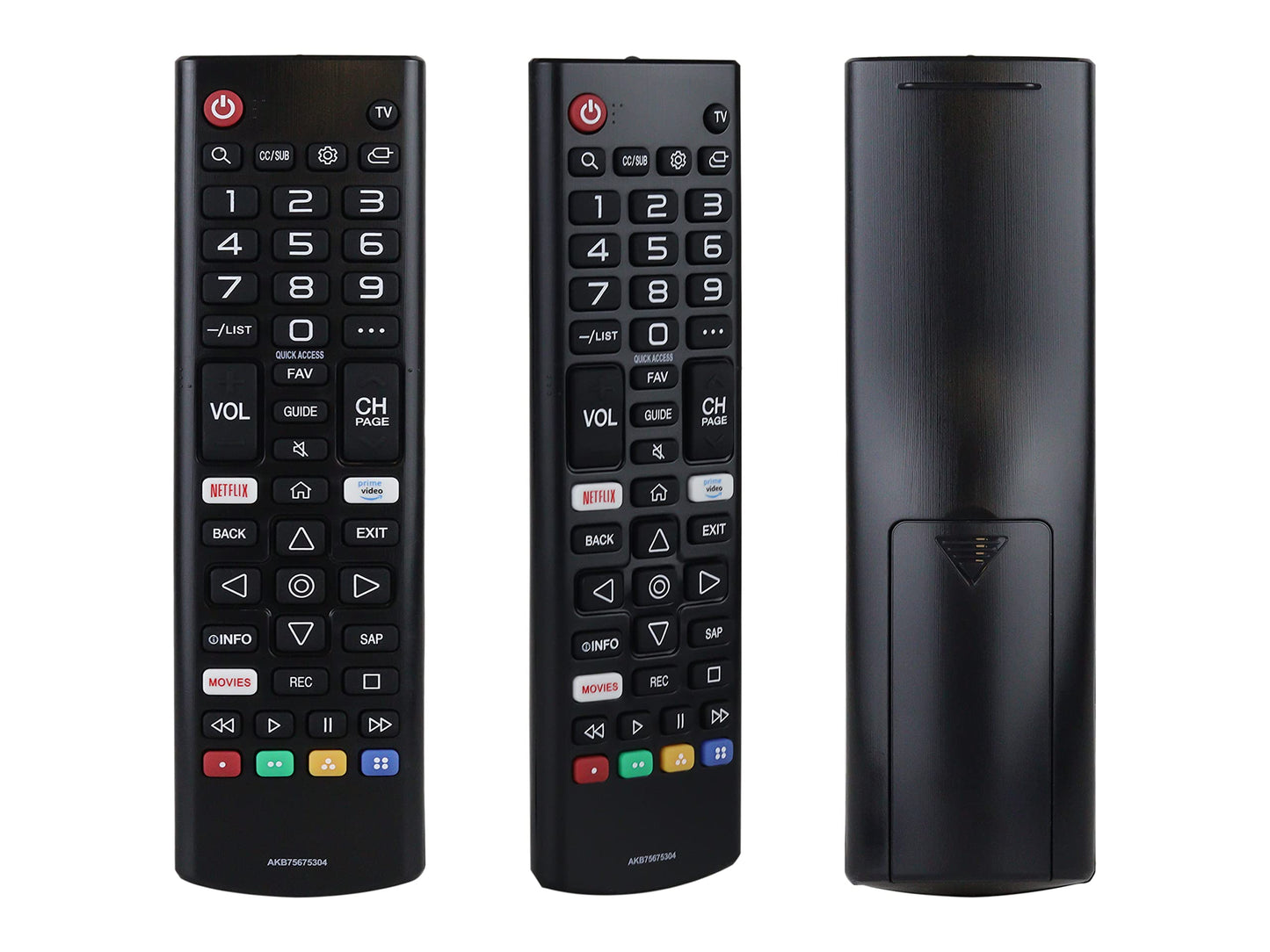 LIDERT Control Compatible con Akb76037603 Smart TV 2021 Disney Netflix Prime Video Movies 32LM637BPUB 43LM5770PUA 43LM6370PUB 43UP7500PSF 43UP7700PSB 50UP7000PUA 50UP7500PSF 50UP7700PSB