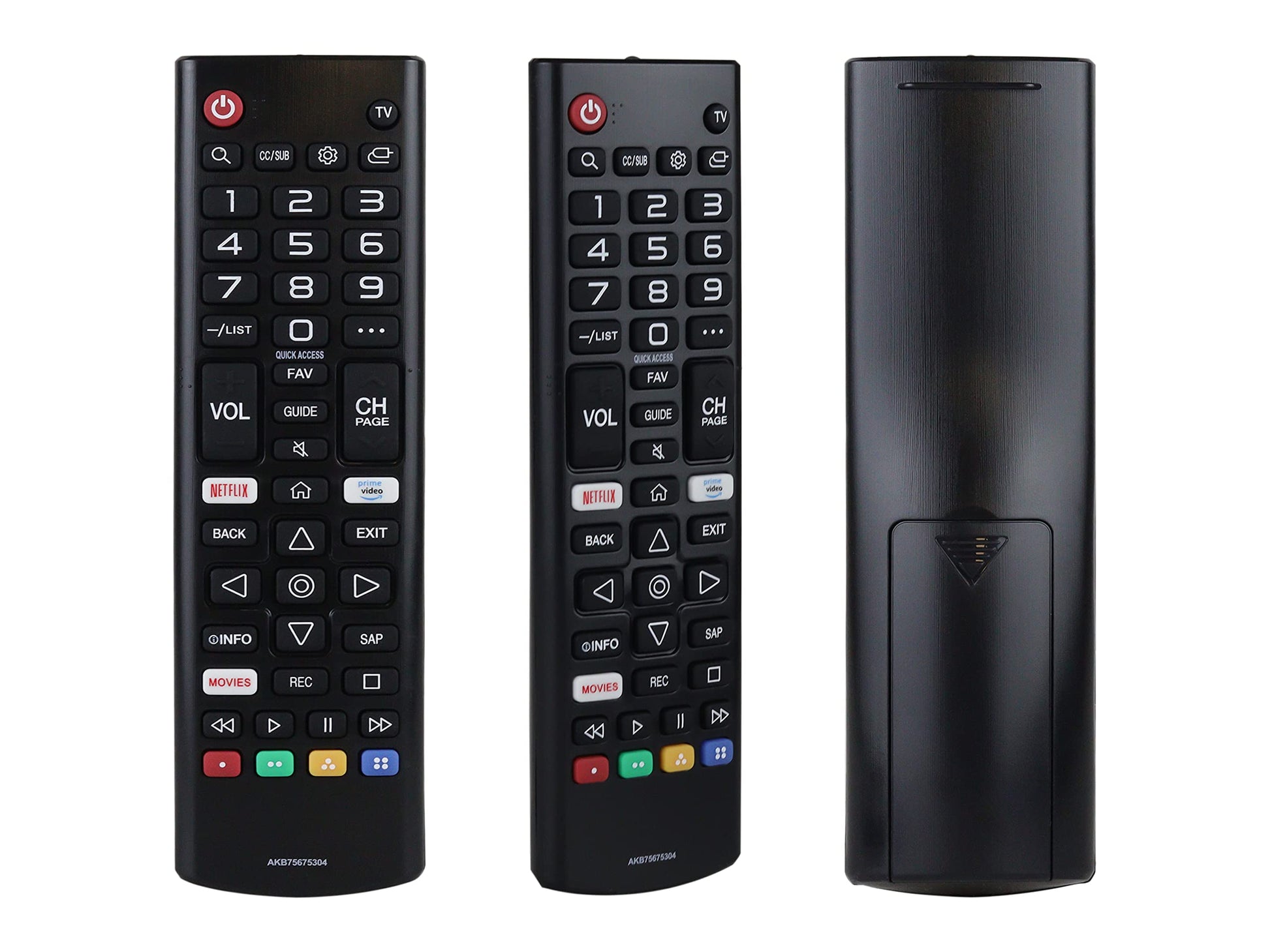 LIDERT Control Compatible con Akb76037603 Smart TV 2021 Disney Netflix Prime Video Movies 32LM637BPUB 43LM5770PUA 43LM6370PUB 43UP7500PSF 43UP7700PSB 50UP7000PUA 50UP7500PSF 50UP7700PSB