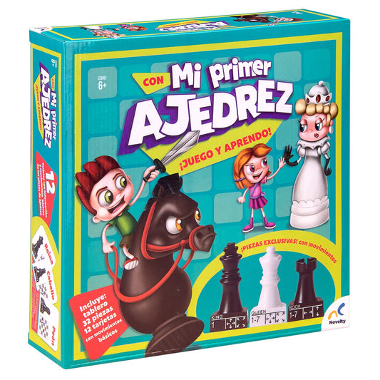 Juego de Mesa Novelty Corp Ajedrez Maestro Infantil para Niños