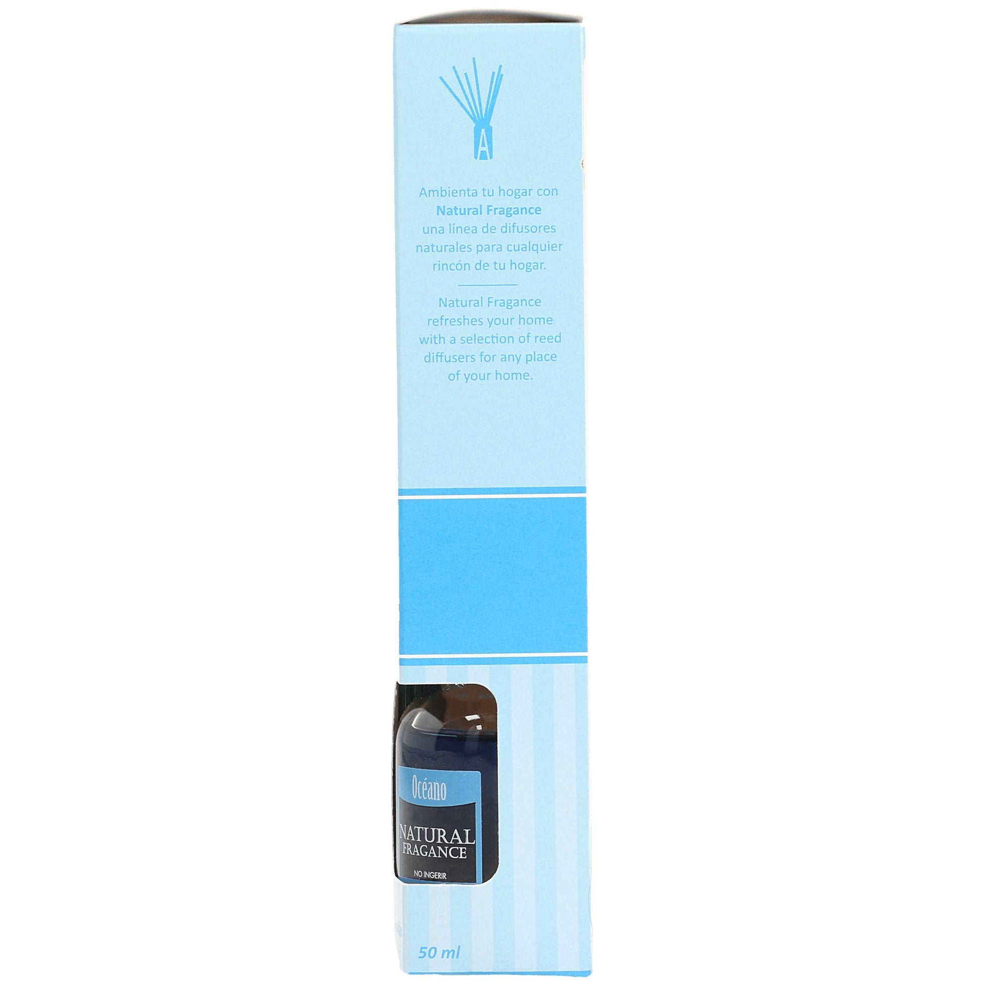 Ambientair Difusor de Varillas 50 ml – Aroma Brisa Marina – Mikado Clásico – Aromatizante Acuático y Refrescante