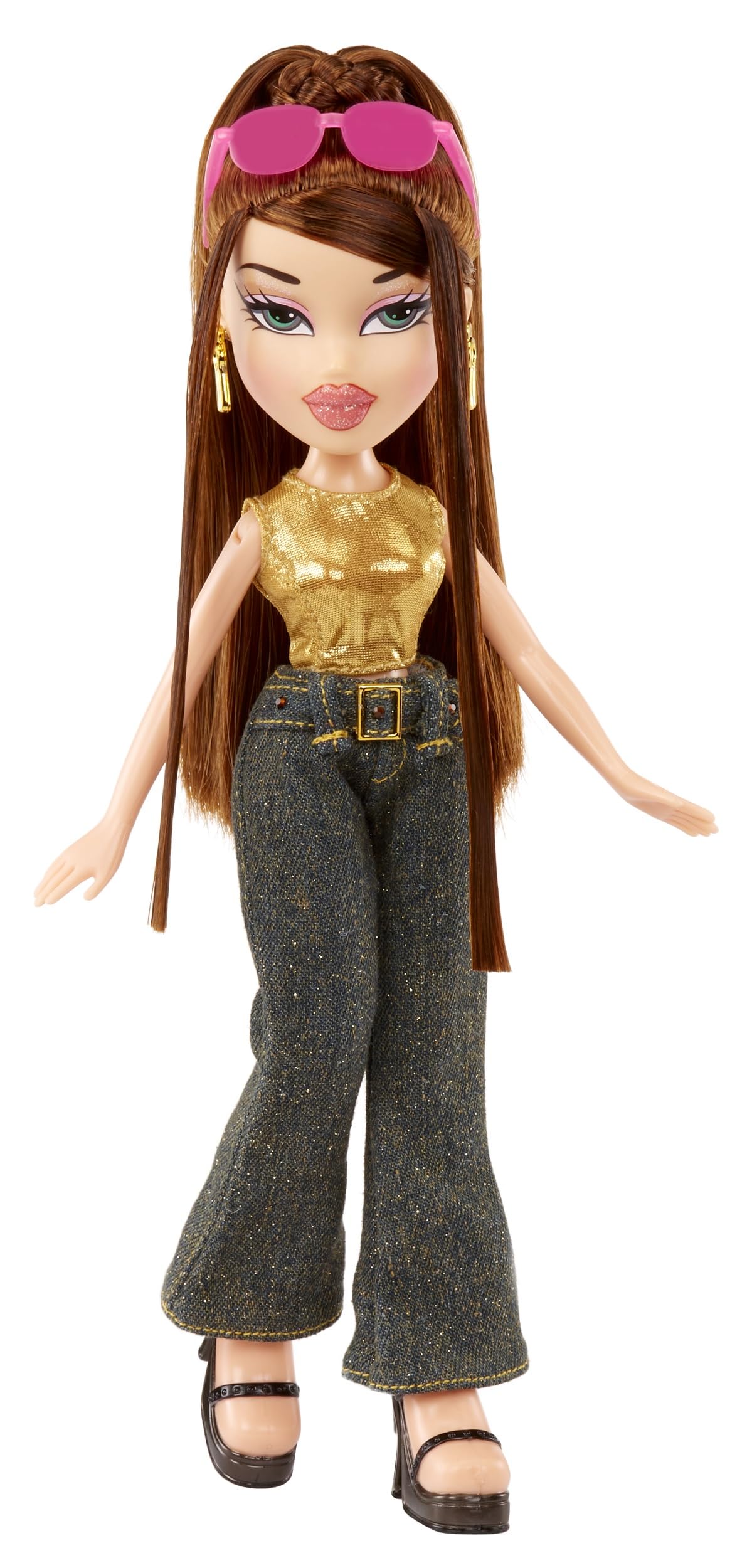 Bratz Muñeca de Moda - Dana - Serie 3 - Muñeca, 2 Conjuntos y póster - para coleccionistas y niños y niñas Mayores de 6 años