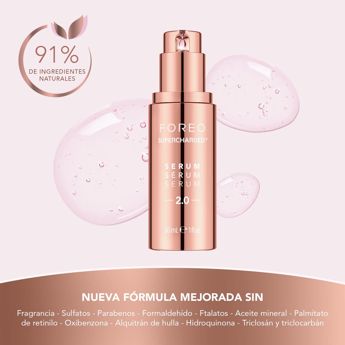 Foreo | Pack Forever Firm BEAR - Dispositivo facial de microcorriente BEAR + 2x sérum conductor 30 ml - Masajeador facial antiedad - Lifting instantáneo - Set para el cuidado de la piel - Mint