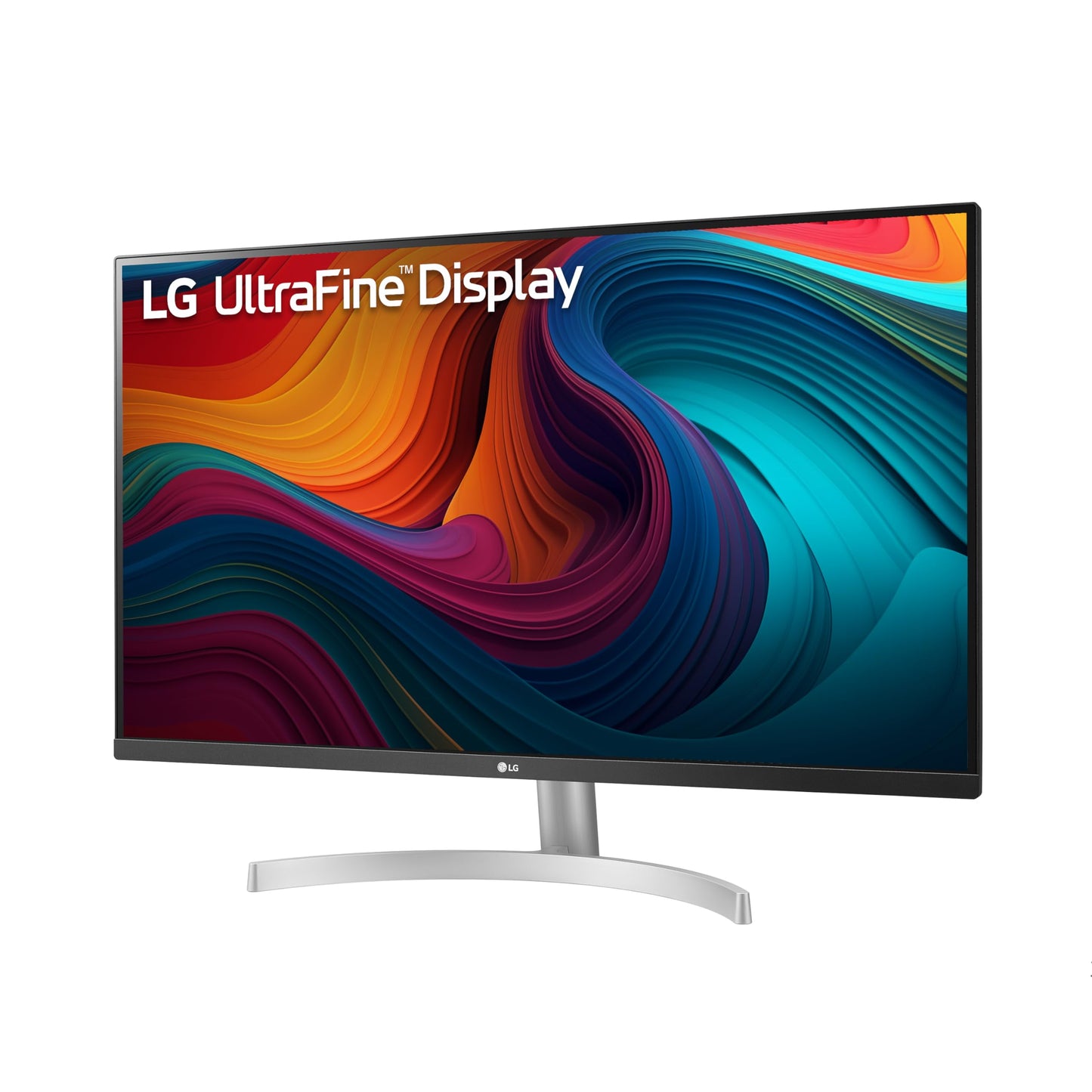 LG 32UN500-W Monitor 32" Ultrafine (3840 x 2160), AMD FreeSync, DCI-P3 90% Gama de Colores, HDR10, Altavoces Integrados, diseño virtualmente sin Bordes de 3 Lados, Plateado/Blanco