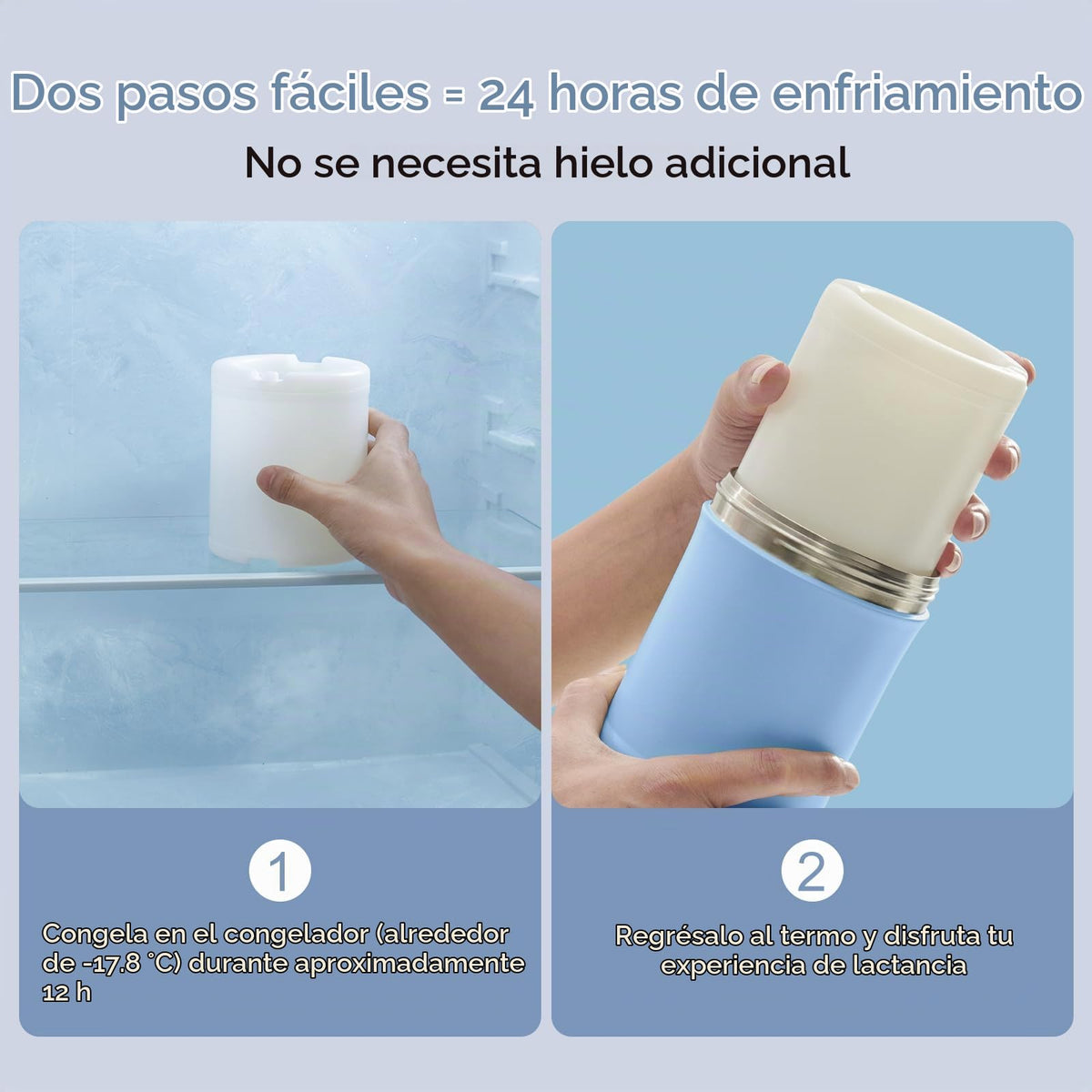Momcozy Bolsa enfriadora portátil de 560ml para leche materna de 24H para exteriores, productos esenciales para recién nacidos