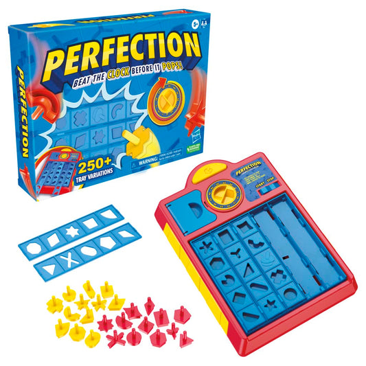 Juego de Mesa Hasbro Gaming Destreza - Personaliza la Bandeja con más de 250 Combinaciones - Juego Infantil - Juego para 1 o más Jugadores