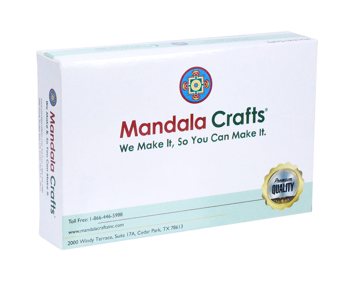 Mandala Crafts Kit de manicura para limas de uñas y tampón de uñas, kit de limas de uñas con cepillo de uñas para pulidor de uñas, lima de cutículas, bloque de lima de uñas, kit de herramientas de manicura 9 piezas