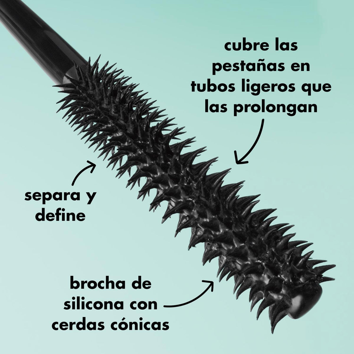 e.l.f. Cosmetics Lash XTNDR Máscara para Pestañas Pitch Black Negro Intenso