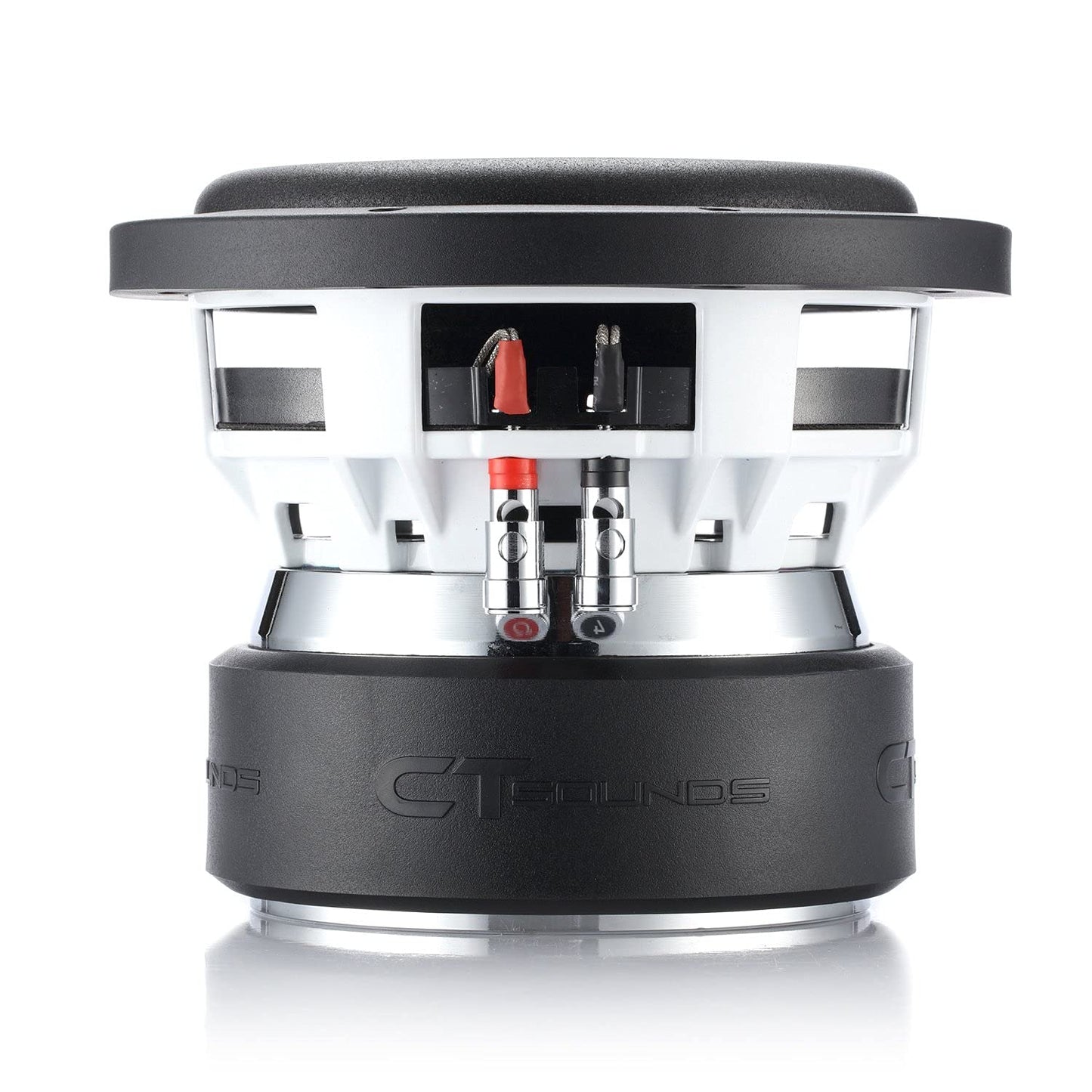 CT Sounds Meso-6.5-D4 Subwoofer para Coche de 6.5 Pulgadas, Doble 4 ohmios, 800 vatios máximo