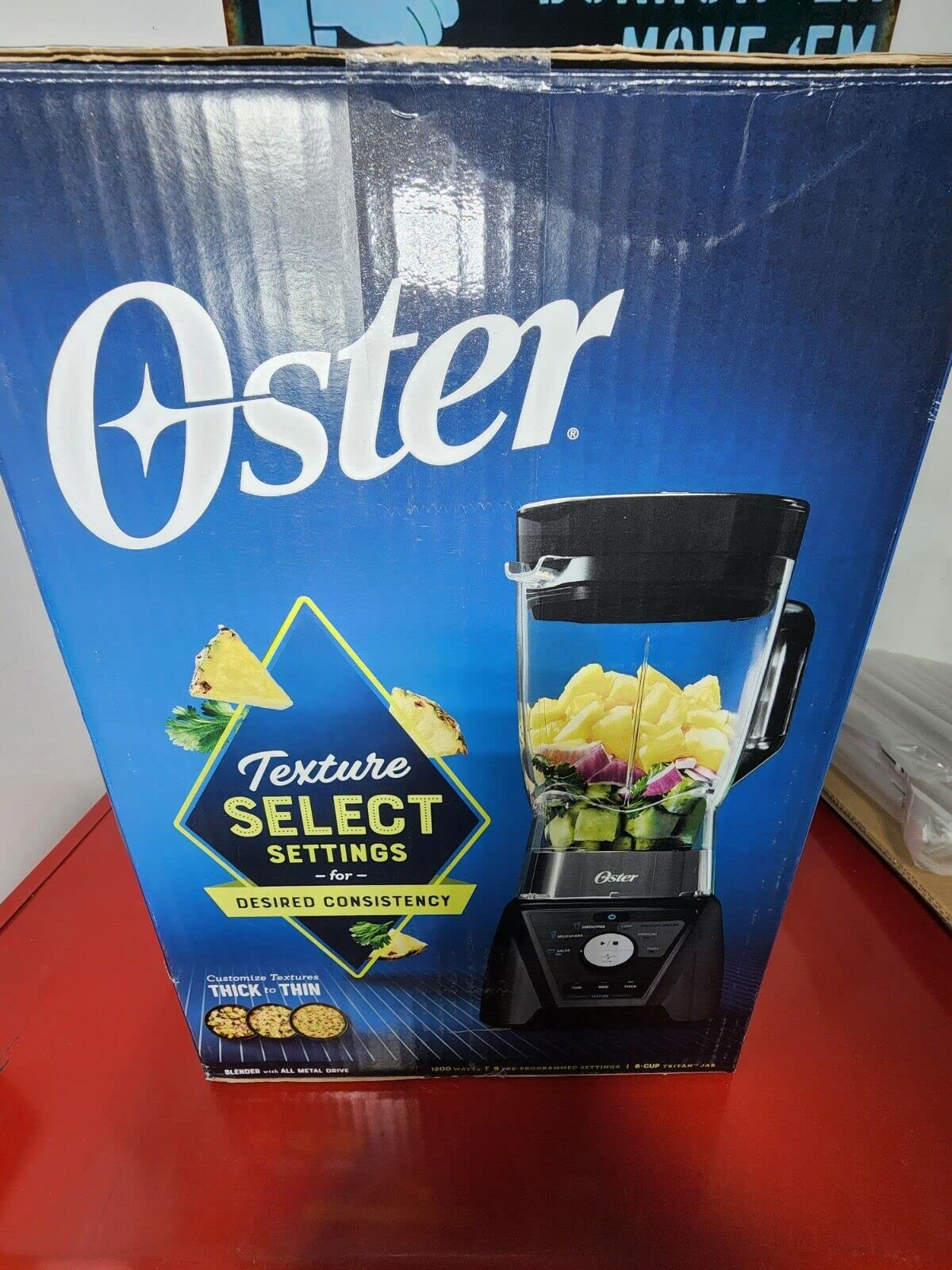 Licuadora Oster 9 Velocidades Metal Drive 8 Tazas