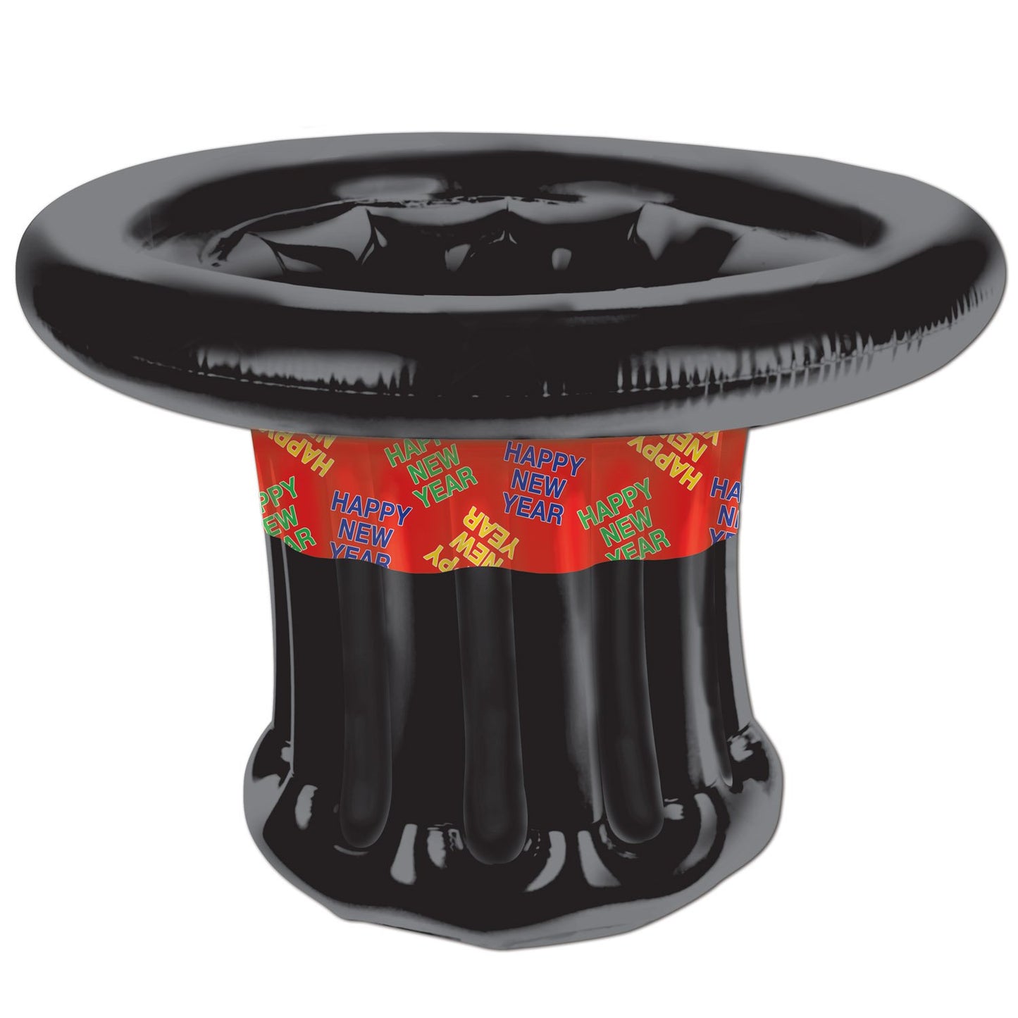 Beistle 80115 1-Pack Inflatable Happy New Year Top Hat Cooler, 27 by 18-Inch