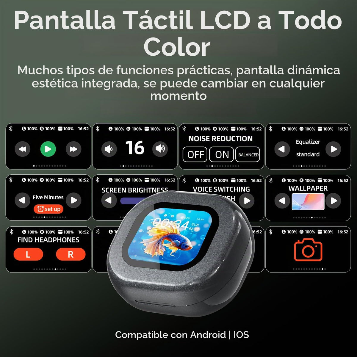 Auriculares OBEST AI para Traducción de Lenguaje en Negocios y Aprendizaje