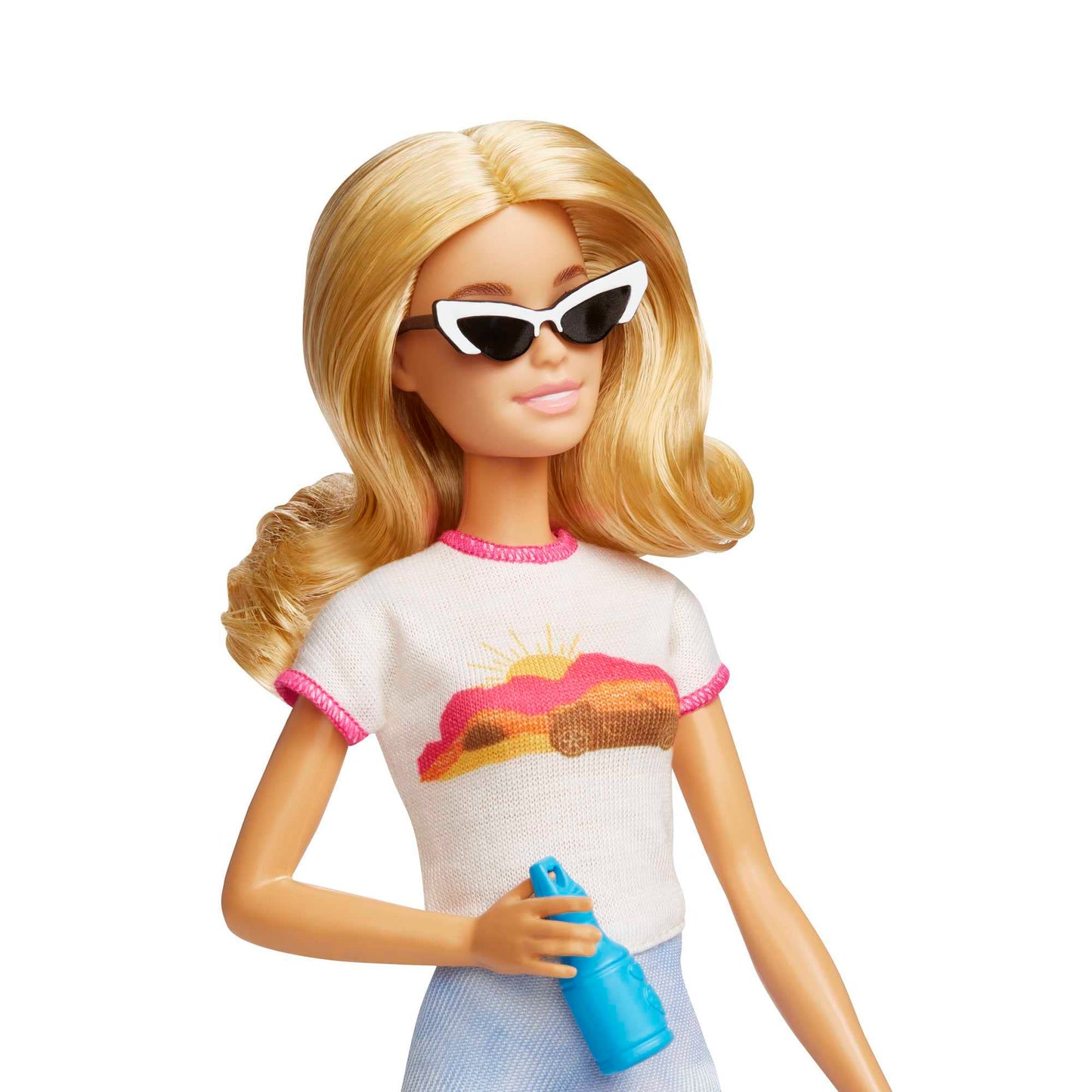 Barbie Muñeca Viajera con Set de Viaje, Incluye Mascota y más de 10 Accesorios, la Maleta Abre y Cierra, 3 años en adelante