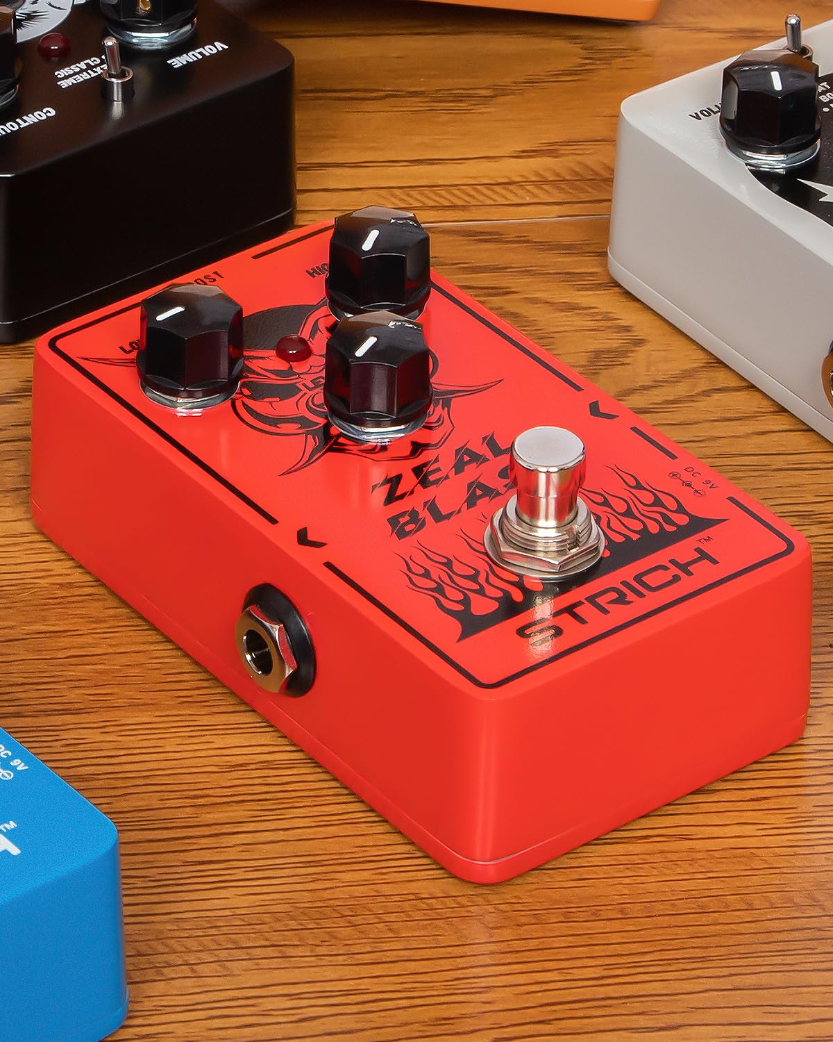 STRICH - Pedal de efecto de refuerzo para guitarra eléctrica y bajo True Bypass