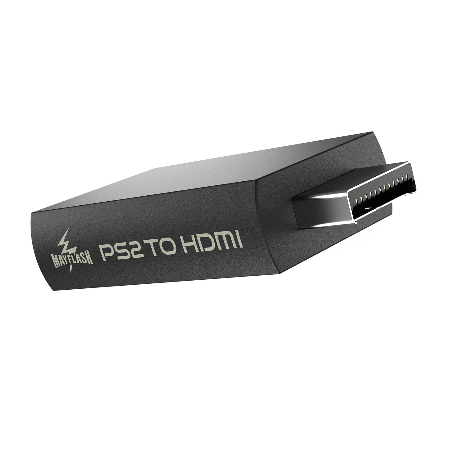 May Flash Adaptador convertidor PS2 a HDMI, convertidor de vídeo con Salida de Audio de 3,5 mm para TV HD y Monitor HDMI, Compatible con Todos los Modos de visualización PS2