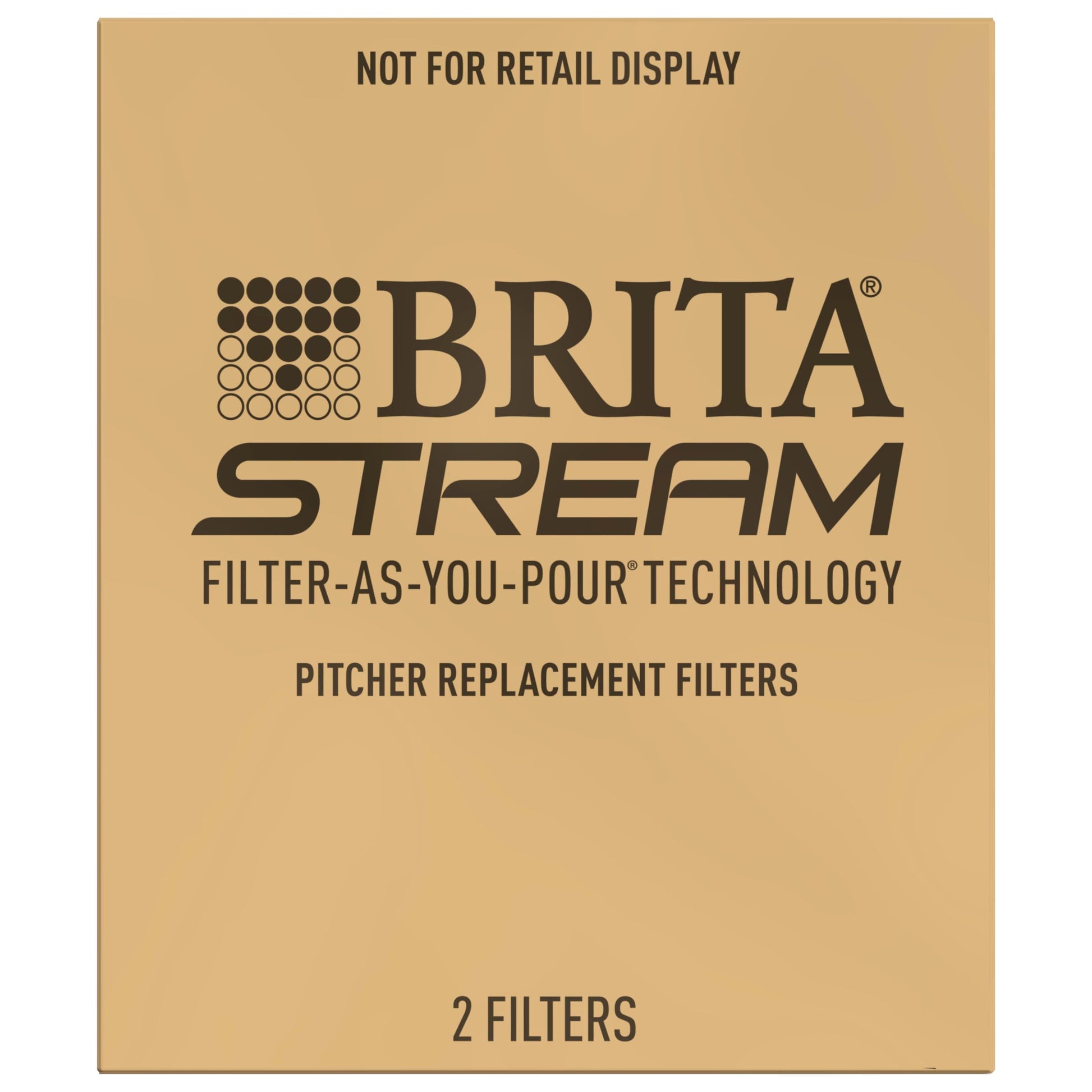 Filtro de Agua BRITA Stream Transparente con Tecnología Libre de BPA