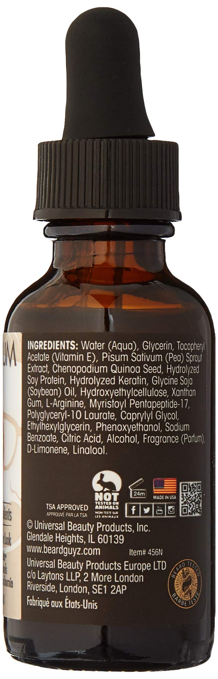 Beard Guyz Beard Serum with Grotein 20, 1 ounce
