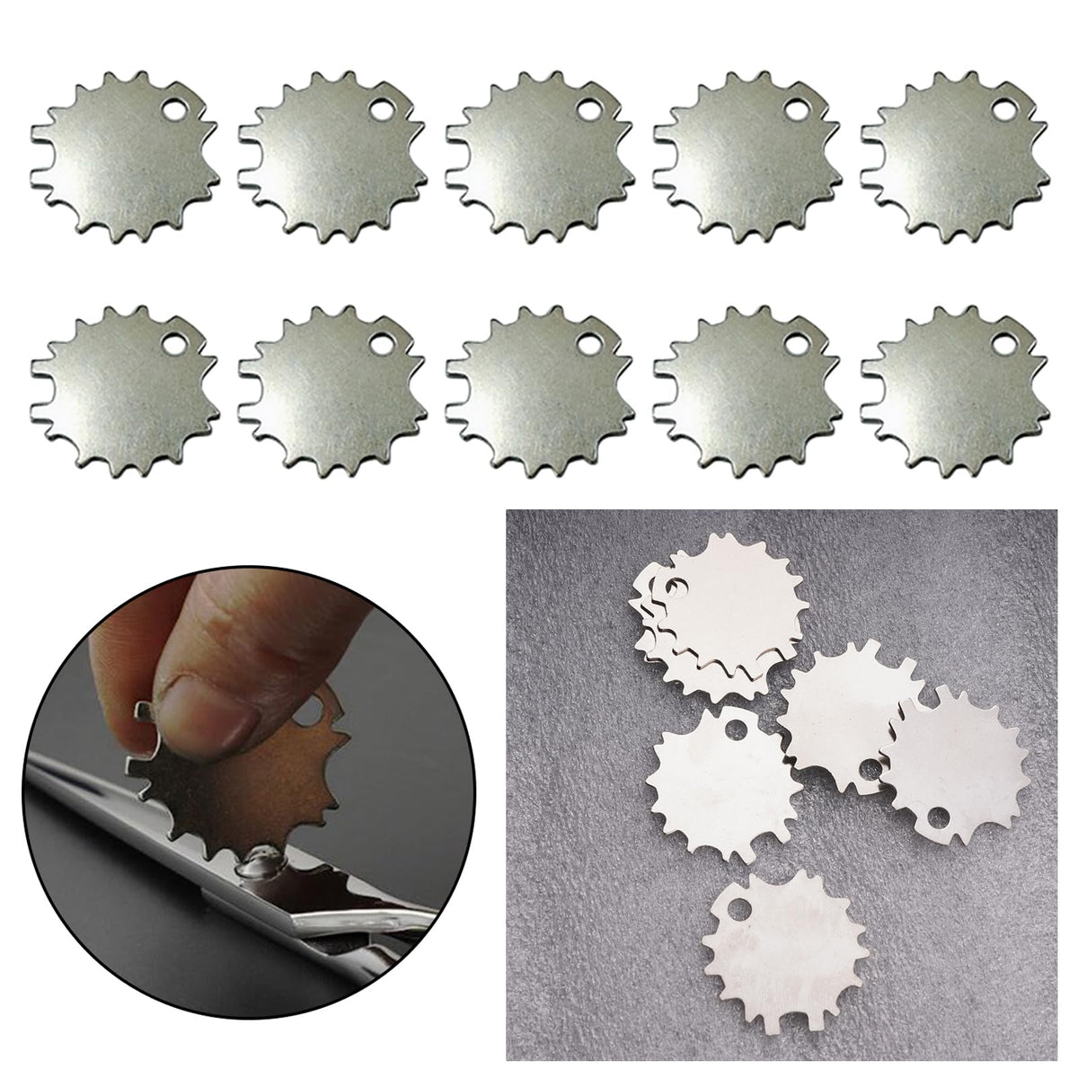 TorSor - Juego de 12 tijeras de corte de pelo para apretar la llave de la unidad de llave universal con mango ajustable de tensión para Kenchii Wolff Kamisori Kasho Washi, tijeras de peluquería y