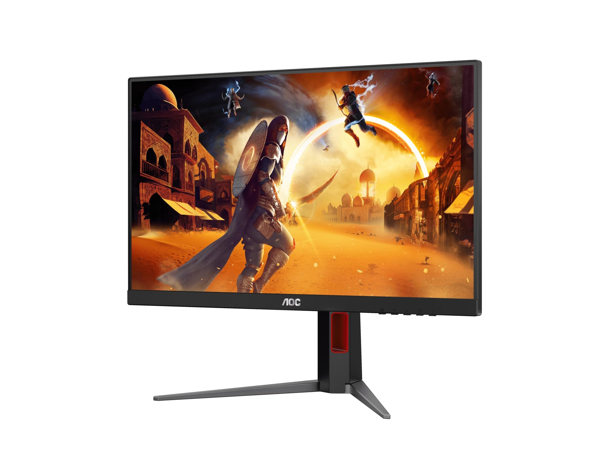 AOC 24G4 Monitor de computadora 60.5 cm (23.8") 1920 x 1080 Pixeles Full HD Negro, Rojo