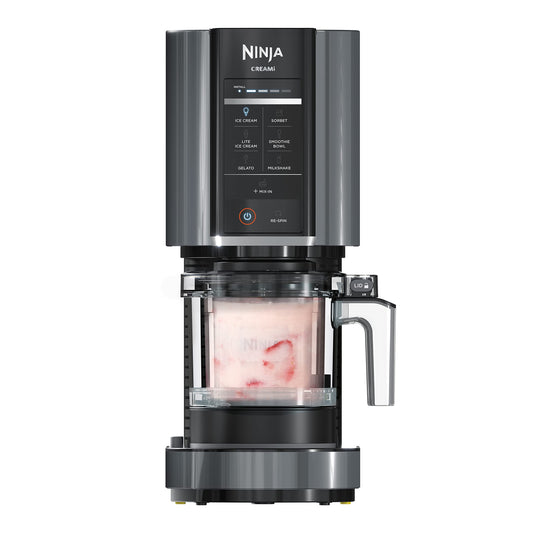Máquina para Helados Ninja Negro Mate Compacta con 7 Programas para Niños