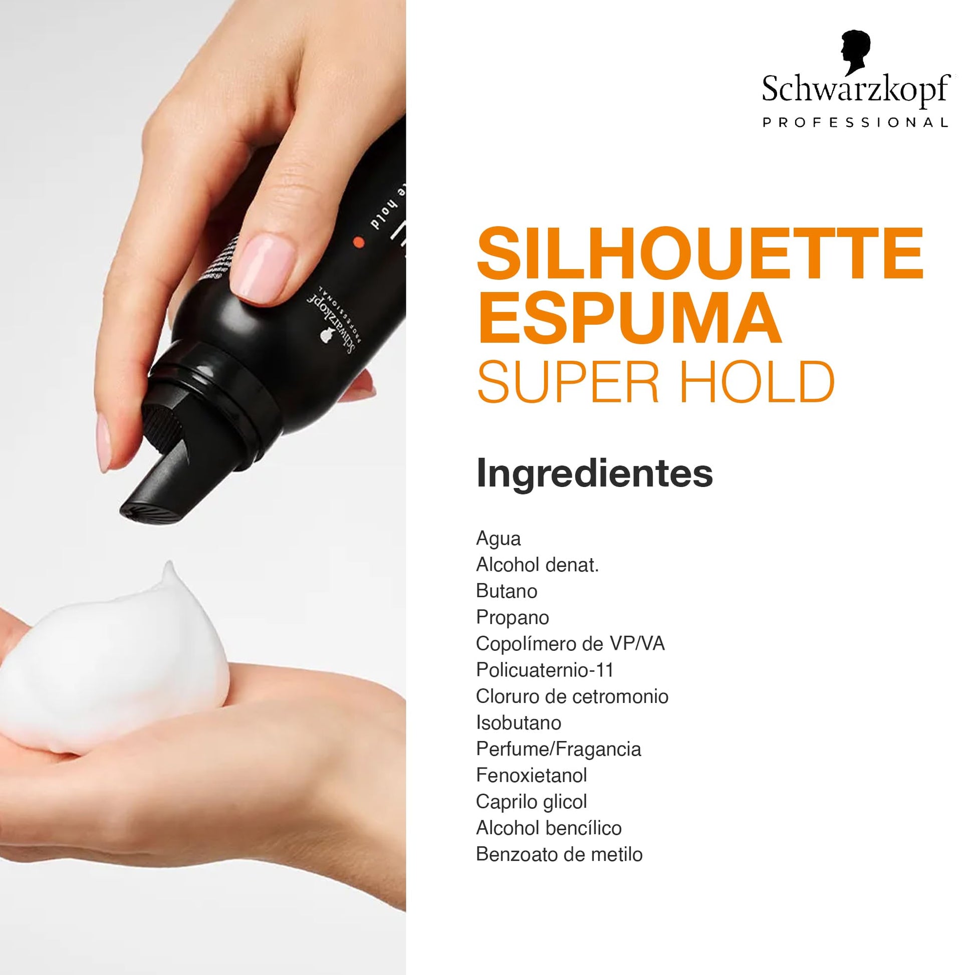 Mousse de Styling Schwarzkopf Silhouette BETO BEAUTY 500 ml