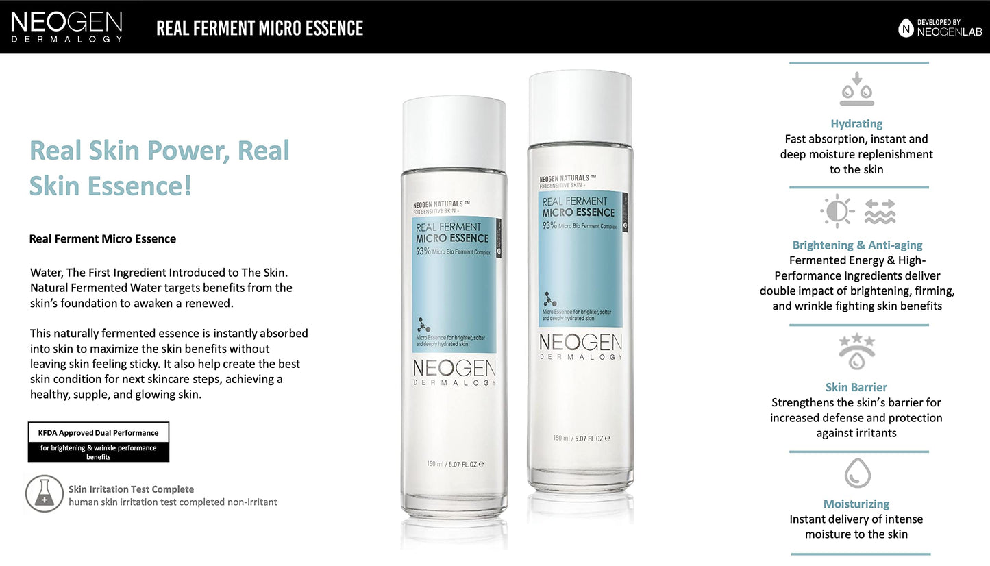 Neogen Real Ferment Micro Esencia, 5.07 oz/150 ml
