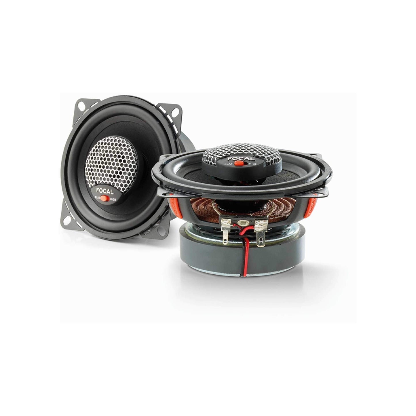 Focal ICU 100 Kit coaxial de 4 pulgadas, RMS: 500W - MAX: 100W