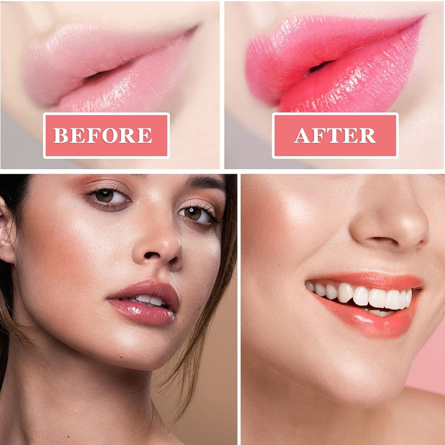 Bálsamo Labial de Miel de Abeja,Bálsamo Labial Hidratante con Propóleo,Bálsamo Labial Hidratante de Miel con Propóleo,Hidratación y Prevención de Labios Secos y Agrietados (Strawberry Pot)