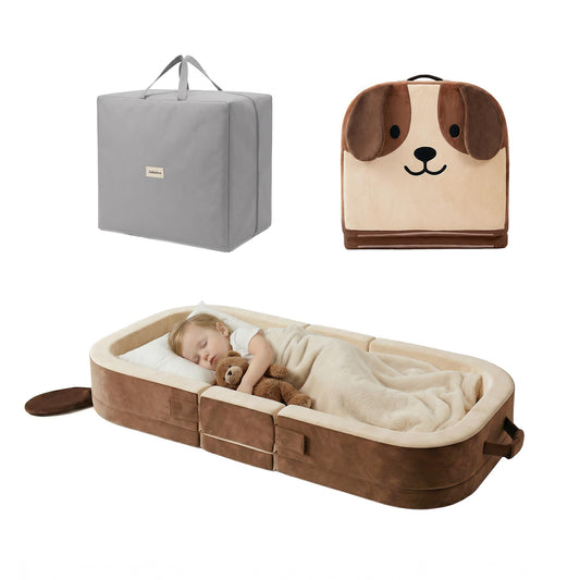 Zelladorra - Cama de viaje para niños, cama portátil para niños pequeños
