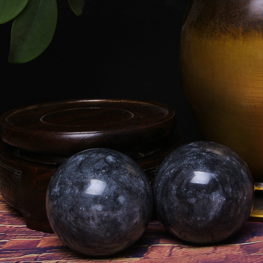 Pelotas de Ejercicio Mármol Salud China Gris Oscuro Caja