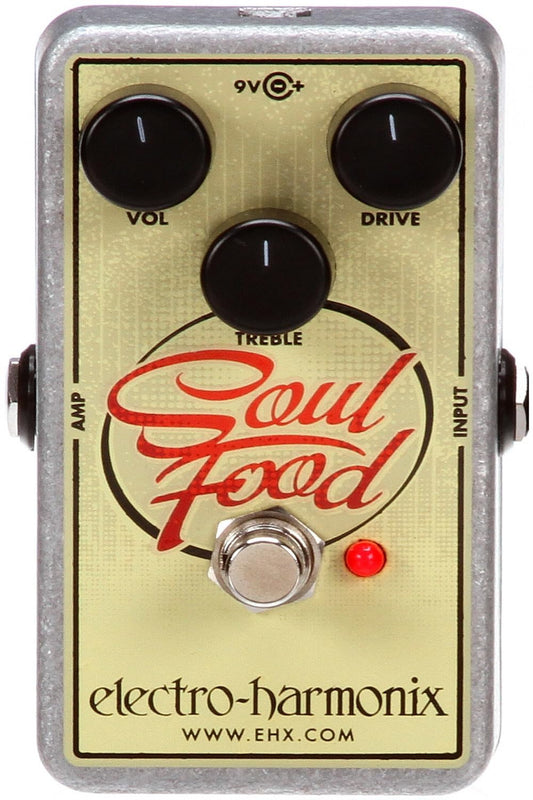Pedal Overdrive Electro-Harmonix Soul Alimentos Distorsión Fuzz