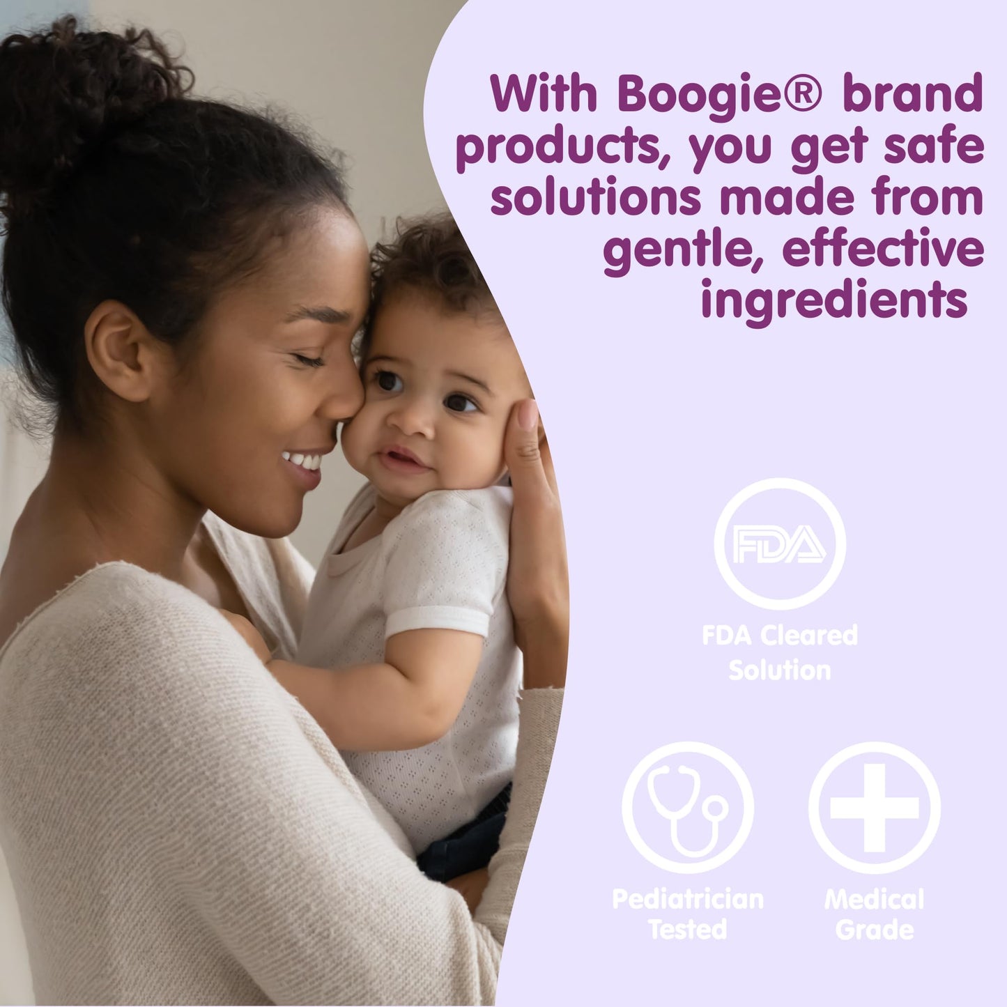 Boogie - Diaper Irritation Gel Spray, 1.7 Fl Oz – Boogie - Spray en Gel para Irritación de Pañal, 50 ml